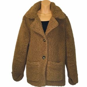 Sunset Lane Brown Sherpa Jacket